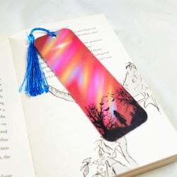 Aurora's Embrace Bookmark | Double Sided