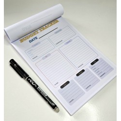 Weekly Budget Planner A5 52 Page Notepad/Memo - Tear Off Style