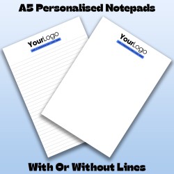 Custom A5 50 Page Notepad with Your Logo