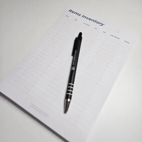 Custom Full Page Notepad