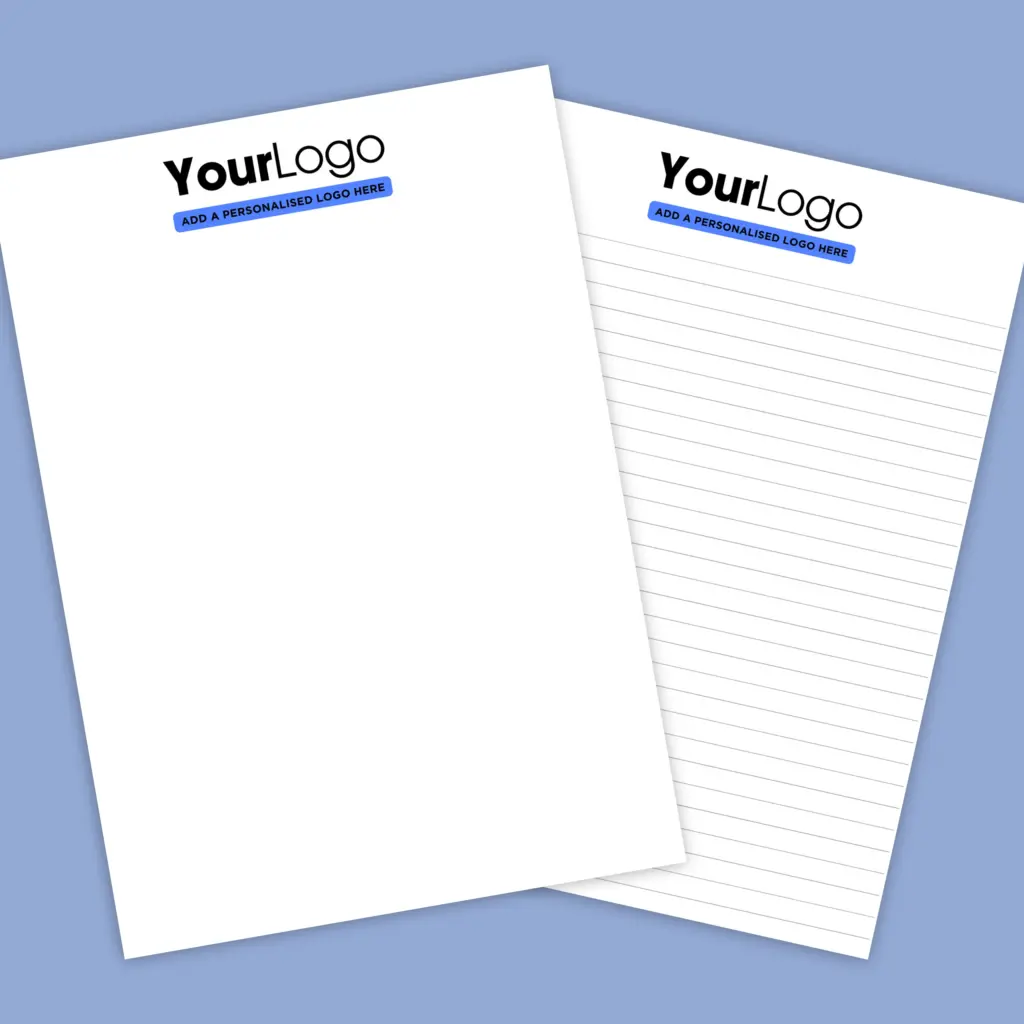 Custom Logo Notepad