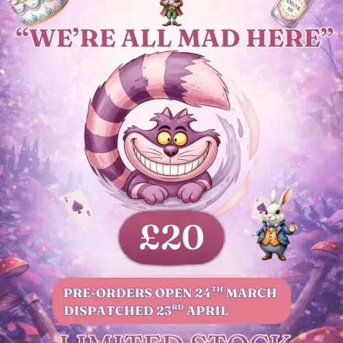 We're All Mad Here Savings Box