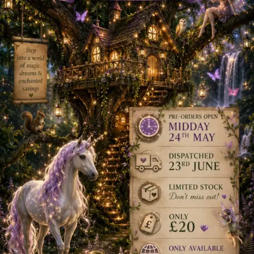 Enchanted Treehouse Savings Box