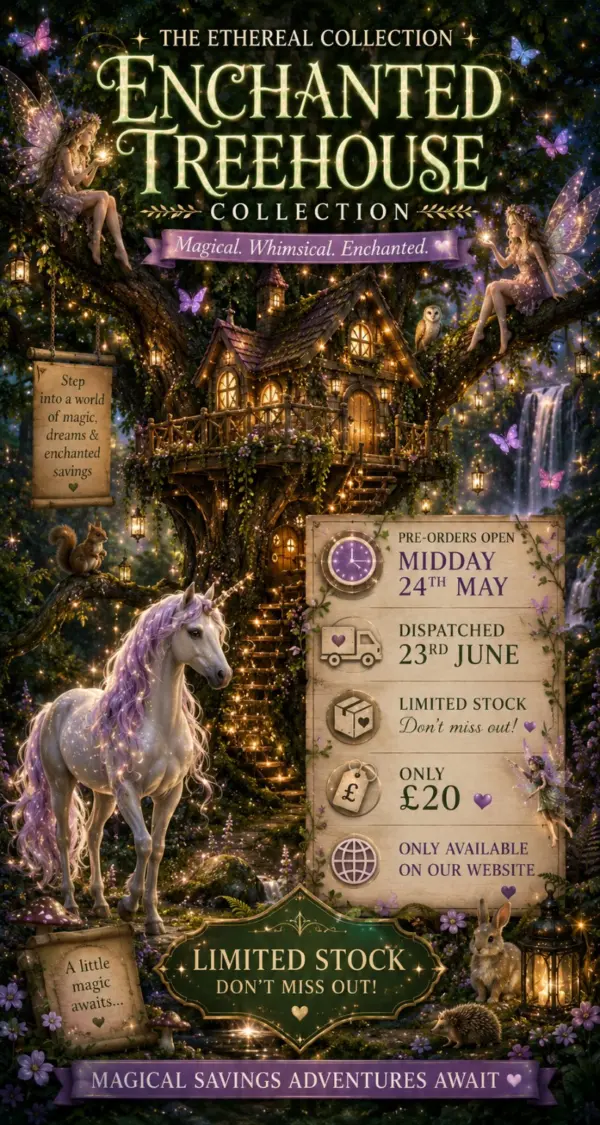 Enchanted Treehouse Savings Box