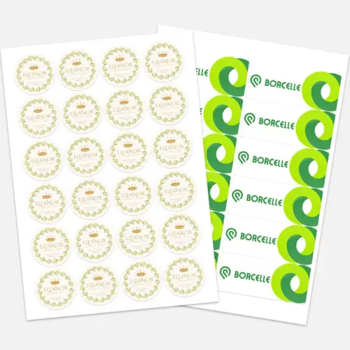 Logo Stickers (A4 Sheets)