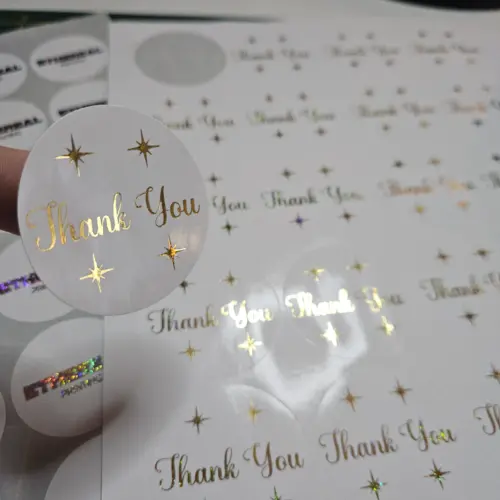 Custom Foil Stickers (A4 Sheets)
