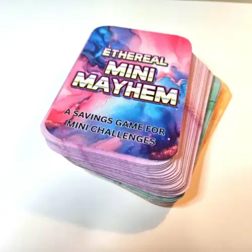 Mini Mayhem Saving Card Game